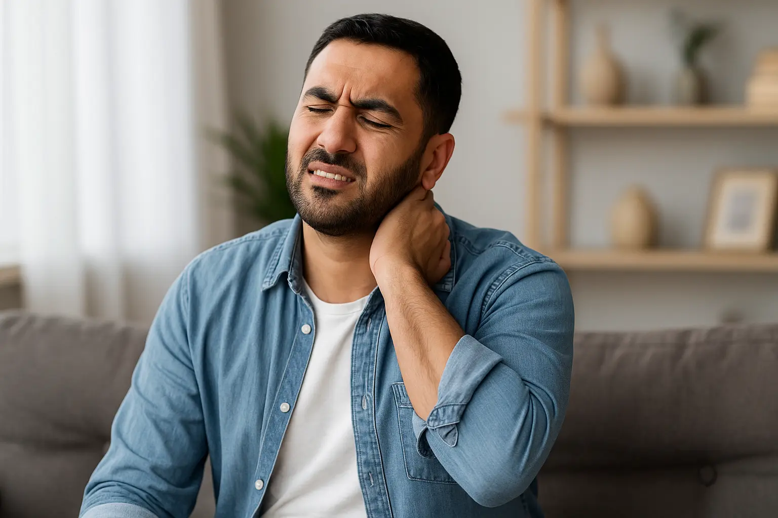 علاج آلام الرقبة