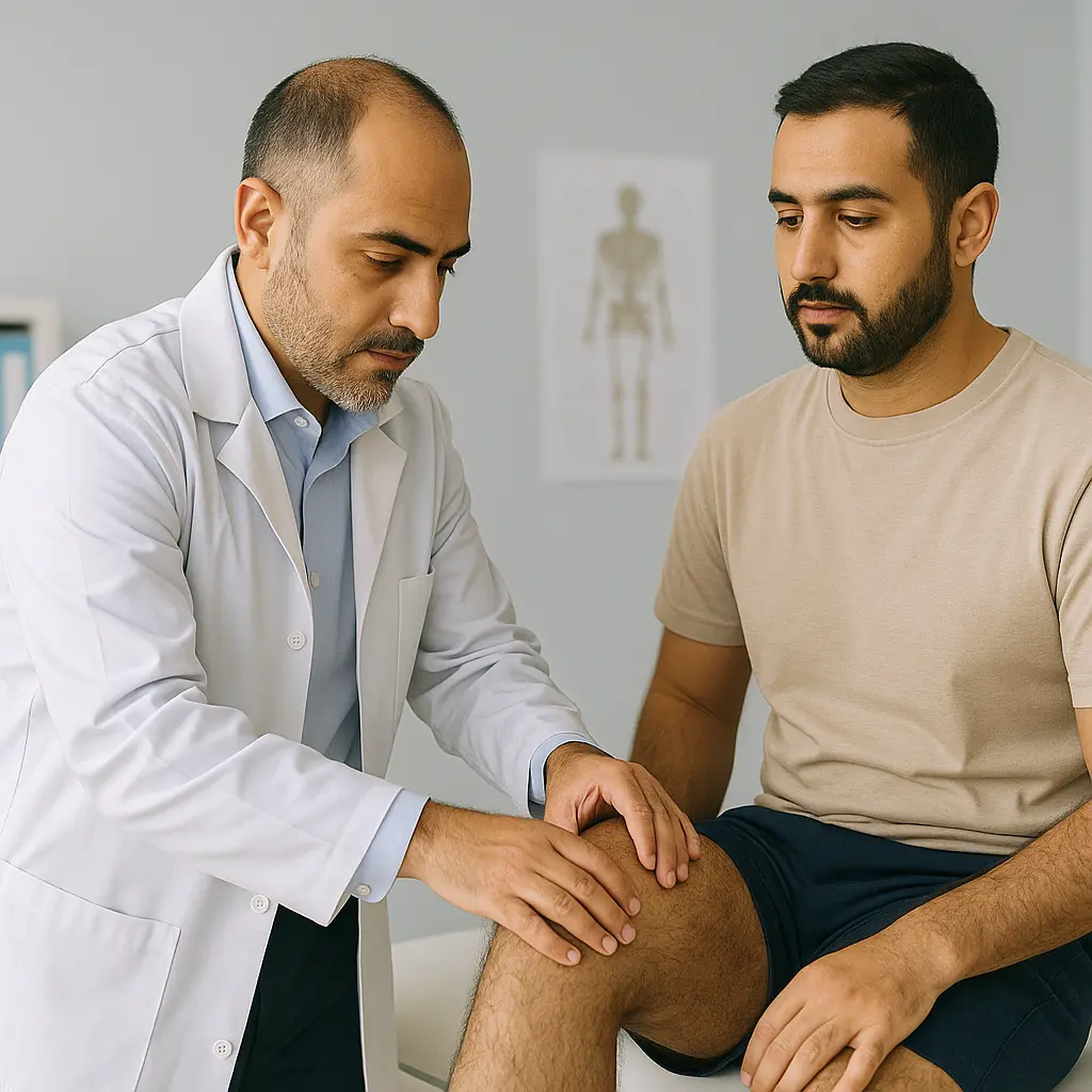 علاج آلام الركبة