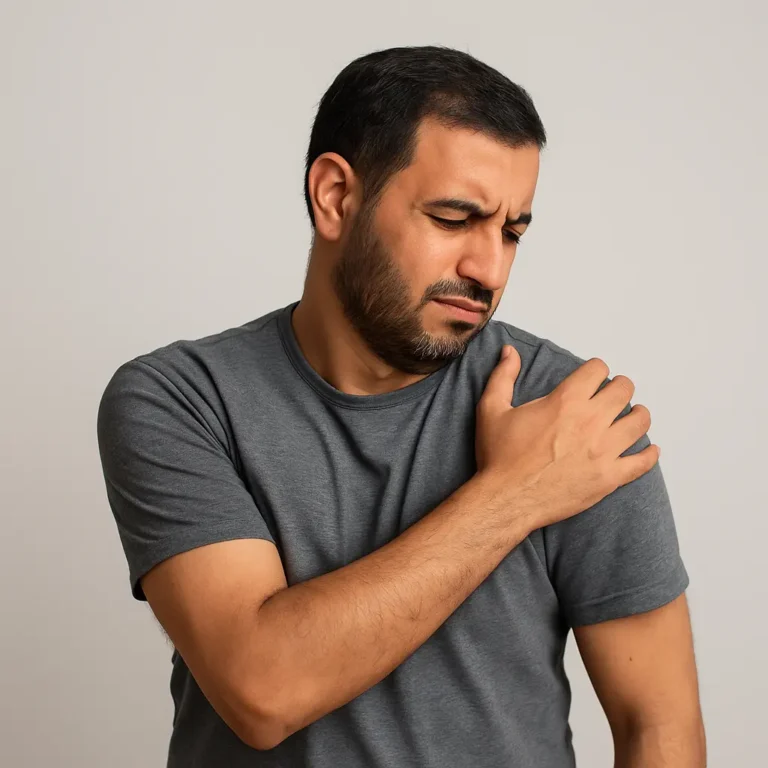 علاج آلام الكتف