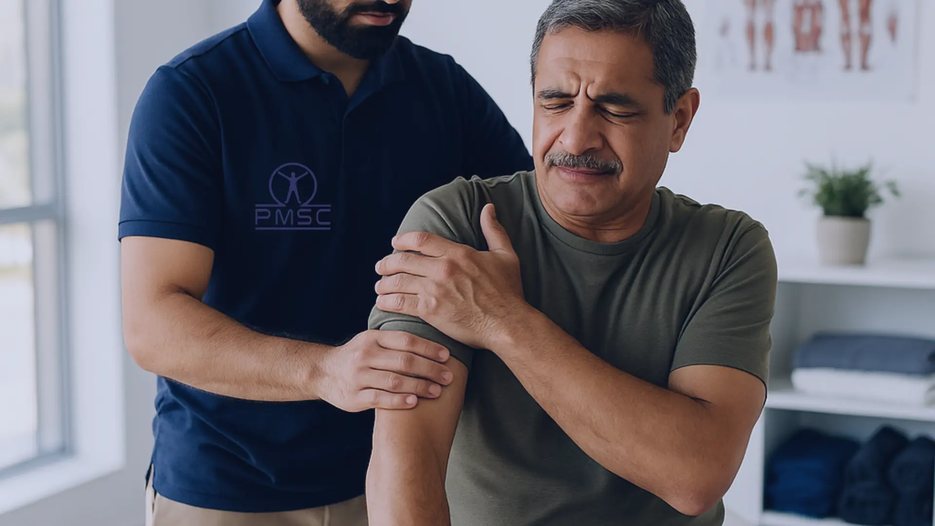 العلاج الطبيعي في عمّان – جلسة تقييم وعلاج يدوي داخل المركز التخصصي للمفاصل والعلاج الطبيعي